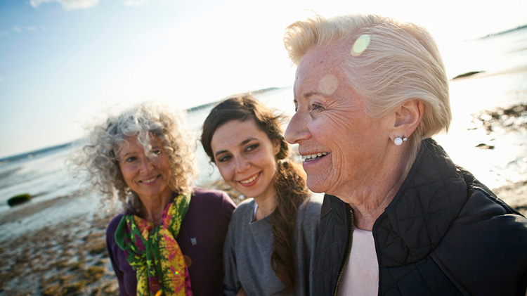 Group of women talking about annuities and life insurance