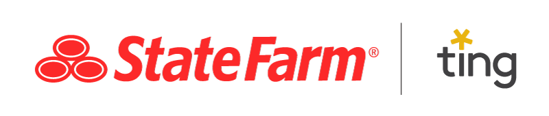 State Farm and Ting logo